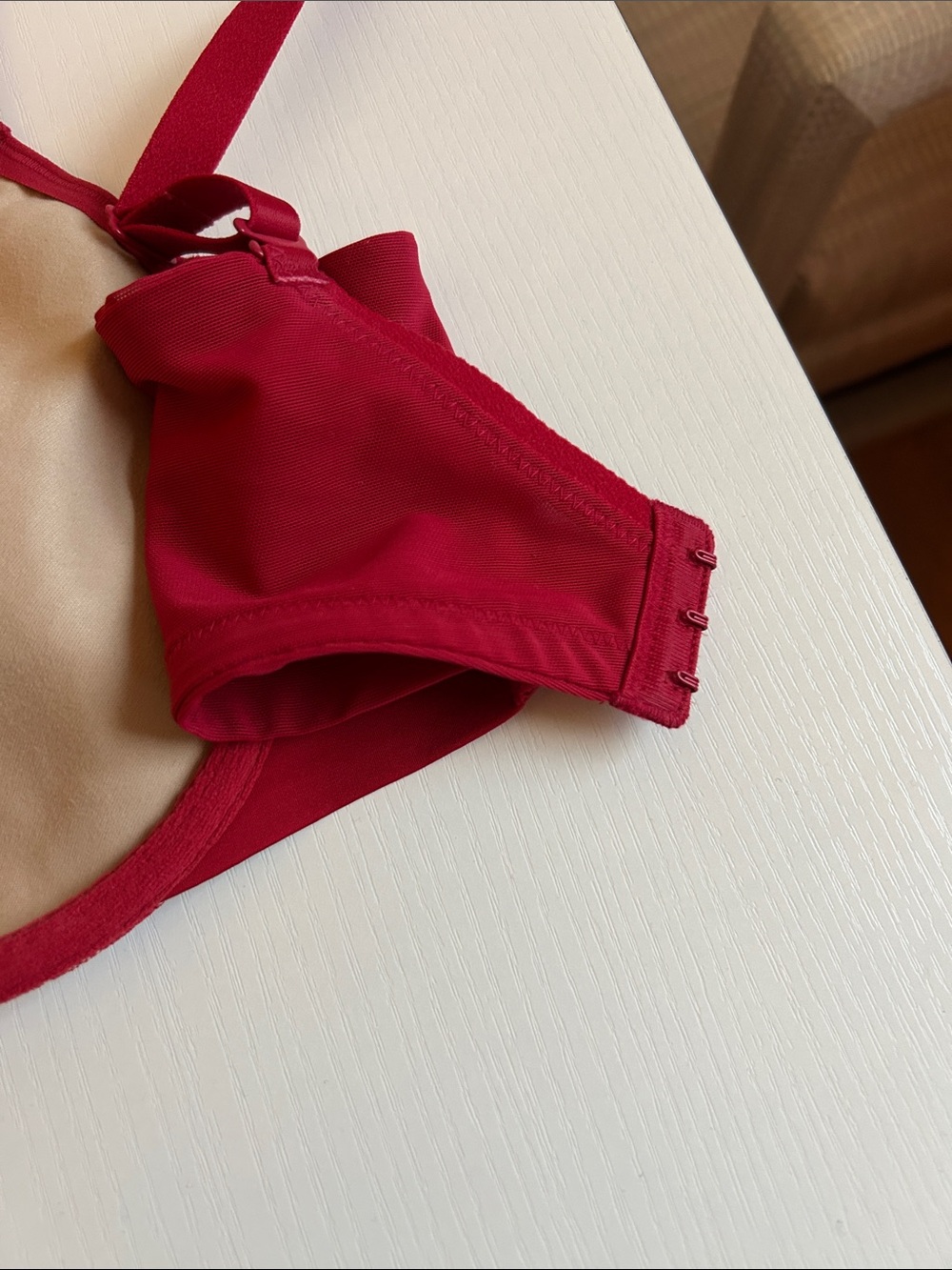 Soma Enticing Balconette Red Lace Bra - Picture 5 of 5